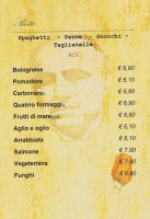 Il Padrino menu