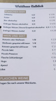 Talblick menu