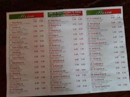Pizza Mio menu