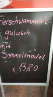 Schlossbergstüberl menu