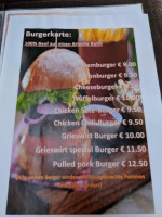 Gasthof Grieswirt menu