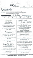 Gasthaus Maria Vom Guten Rat menu