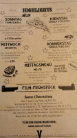 Vanila Lieboch menu