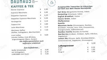 Badhaus Bad Hall menu