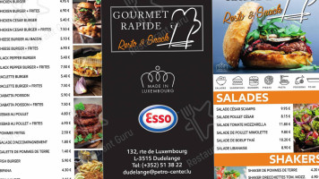 Gourmet Rapide Resto Leudelange food