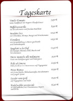 Ristorante Da Pino menu