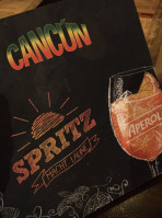 Cancun menu