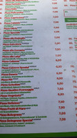 Pizzeria Roma menu