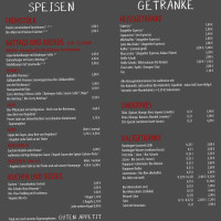 Sol Caffebar Vegifood menu