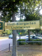 Lichtwiesn Biergarten outside