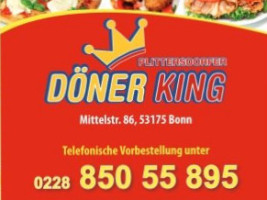 Plittersdorfer Doner King menu