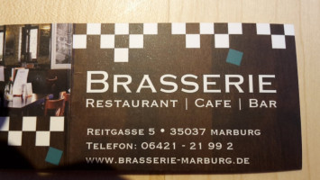 Brasserie Marburg inside
