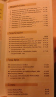 Burgenlandstuble menu