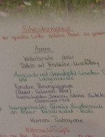 Restaurant Blüemlisalp menu
