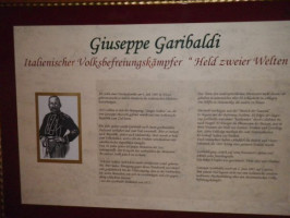 Restaurant Garibaldi menu
