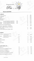 Bergrestaurant Poo-alp menu