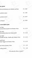 Eintracht menu