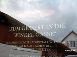 Eiscafe Winkelgasse menu