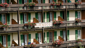 Alpenrose Wengen outside