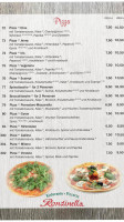 Rondinella menu