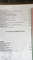 Pizzeria La Montanara menu