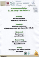 Schiffsmeisterhaus menu