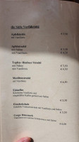 Gasthaus Rose menu
