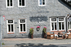Weite Welt Goslar Food Wine Cafe outside