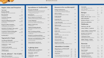 Wellenhof Bodensee menu