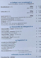 Mühle-heuriger Gaschurn menu