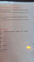 Gasthof Grieswirt menu