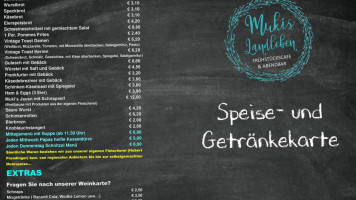Mukis Landleben menu