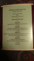 Gasthof Pension Cafè Konditorei Hassler menu