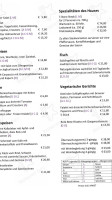 Holunderhof menu