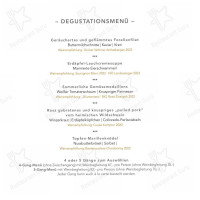 Weindomizil Hagn Und Zimmer/ menu