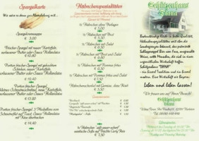 SchÜtzenhaus Diana In Karlste menu