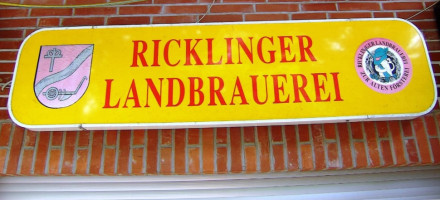 Ricklinger Landbrauerei menu