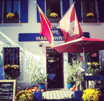 Café des Marronniers outside