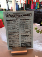 Strand Picknick food