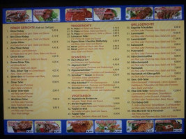 Efes menu