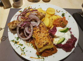 Olympia Zur Krimm Griech. Und Deutsche Küche Gaststätte food