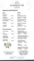 Hotel Straelener Hof menu