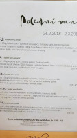 Restaurace U Kolji Speisekarte