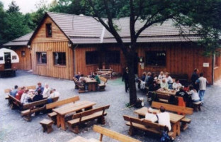 Exberghütte outside