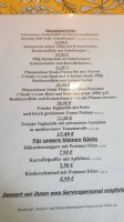 Pfannenhaus menu
