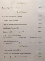 L'Ecu menu