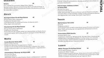 Yucatan menu