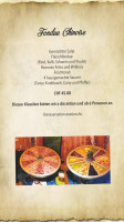 Restaurant Birgisch menu