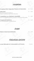 Restaurant Bären GmbH menu