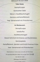 Grütli menu